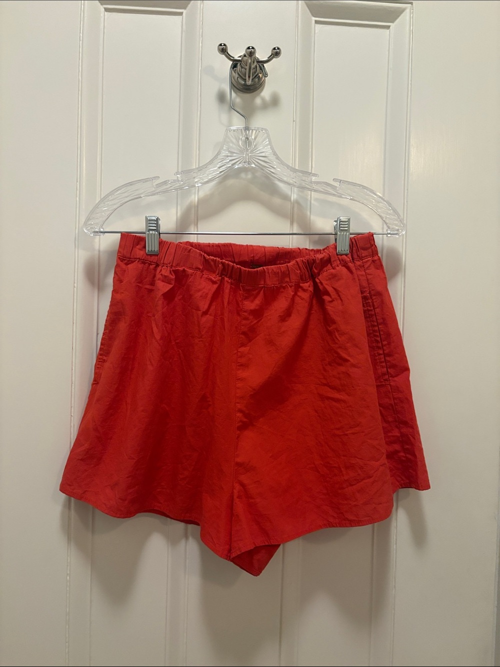 Free People red/orange shorts